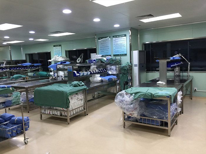 stainless steel trolley hospital