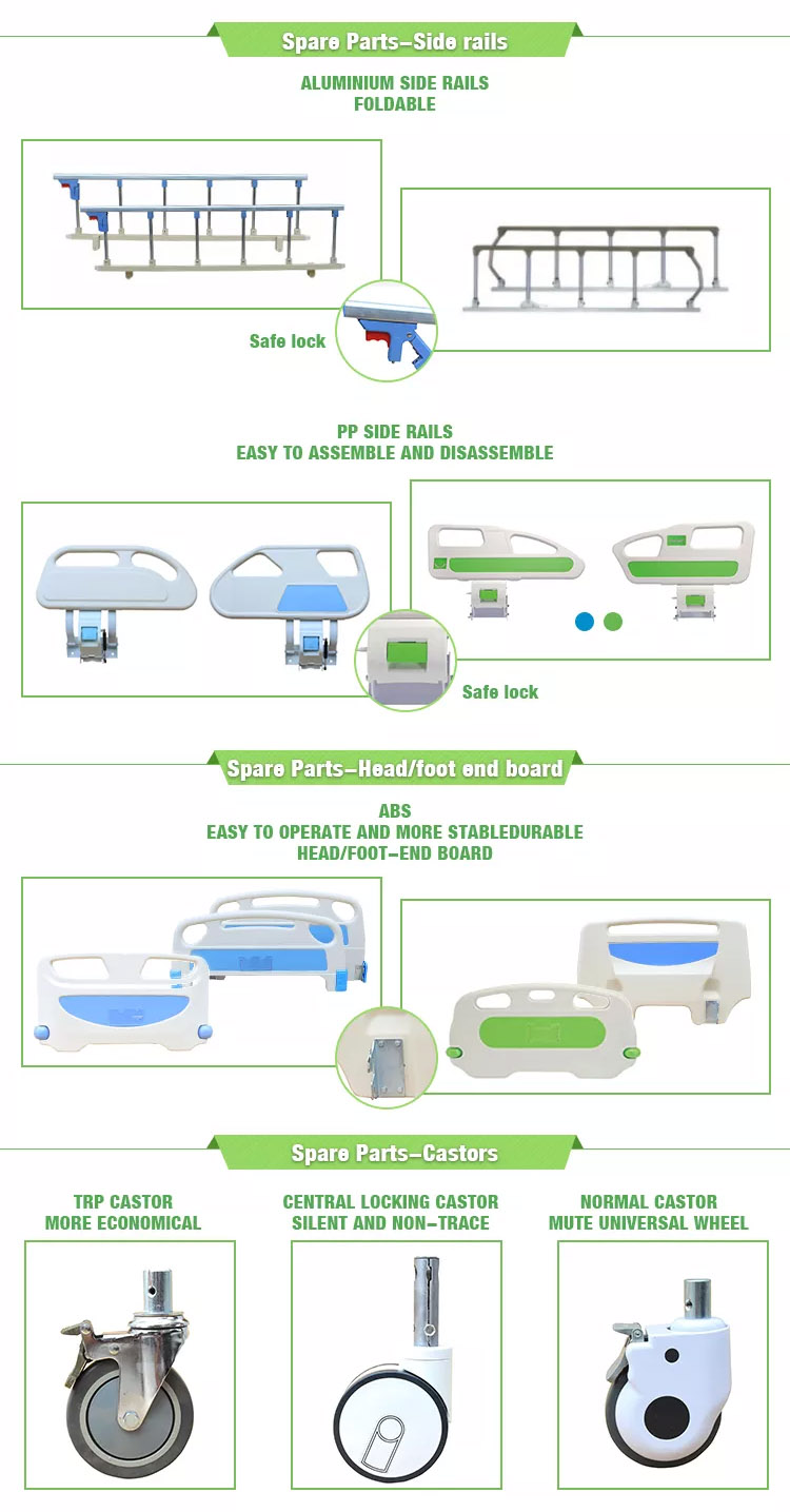 medical bed side rails