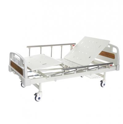 Manual Crank Hospital Bed Adjustable Patient Bed