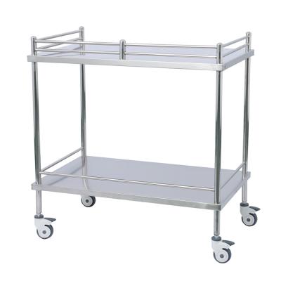 Hospital Surgical Stainless Steel Instrument Trolley